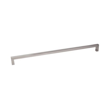 Crown 13" Modern Square Cabinet Pull with 12-3/5" Center to Center Satin Nickel Finish CHP87328SN
